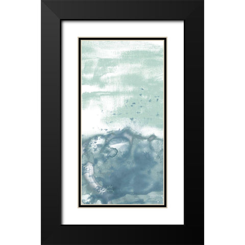 Sea Spray Horizon I Black Modern Wood Framed Art Print with Double Matting by Vess, June Erica