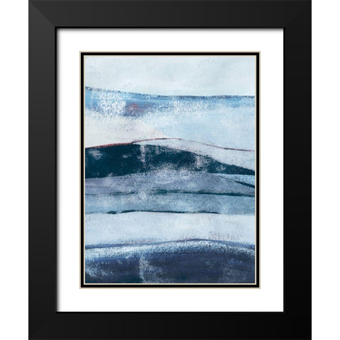 Opalite Pasture I Black Modern Wood Framed Art Print with Double Matting by Popp, Grace