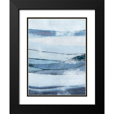 Opalite Pasture II Black Modern Wood Framed Art Print with Double Matting by Popp, Grace