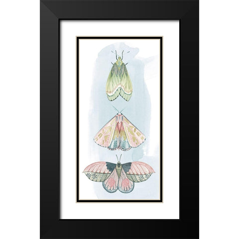 Jeweled Fairies II Black Modern Wood Framed Art Print with Double Matting by Popp, Grace