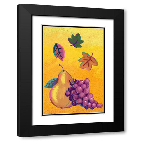 Graphic Cornucopia II Black Modern Wood Framed Art Print with Double Matting by Eisner, Viv