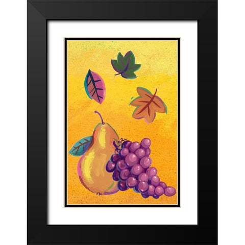 Graphic Cornucopia II Black Modern Wood Framed Art Print with Double Matting by Eisner, Viv