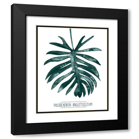 Gemstone Tropicale I Black Modern Wood Framed Art Print with Double Matting by Popp, Grace