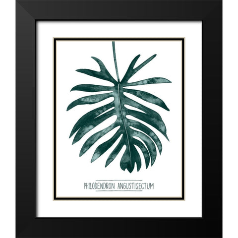Gemstone Tropicale I Black Modern Wood Framed Art Print with Double Matting by Popp, Grace