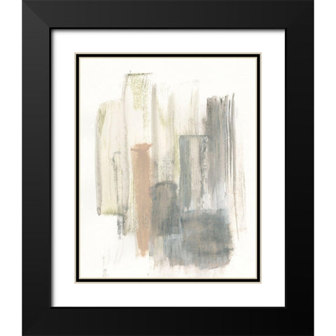 A Touch of Pastel I Black Modern Wood Framed Art Print with Double Matting by Goldberger, Jennifer