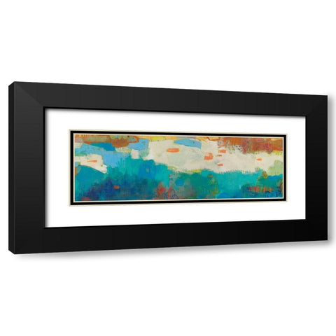 Elysium I Black Modern Wood Framed Art Print with Double Matting by Jachimiec, Sue
