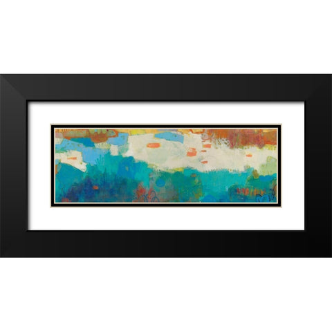 Elysium I Black Modern Wood Framed Art Print with Double Matting by Jachimiec, Sue