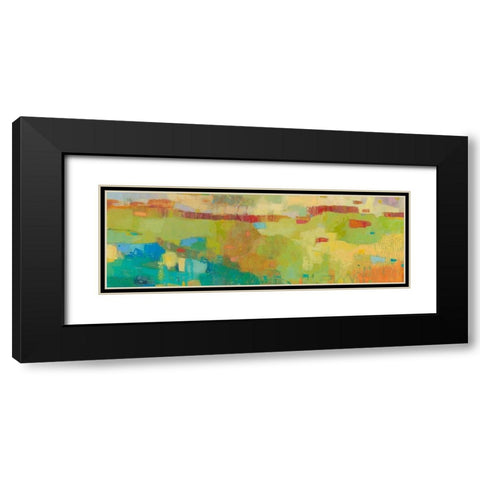 Elysium IV Black Modern Wood Framed Art Print with Double Matting by Jachimiec, Sue