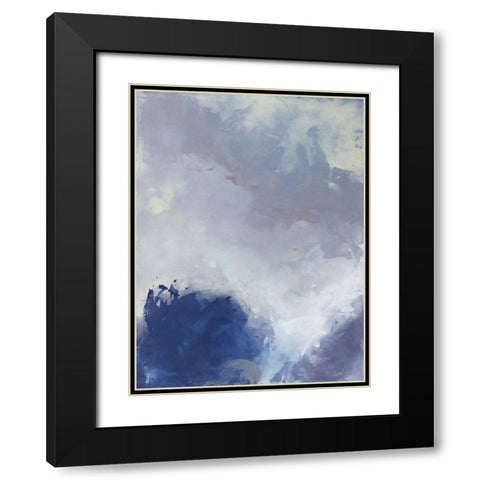 Sugar Plum Dust I Black Modern Wood Framed Art Print with Double Matting by Contacessi, Julia