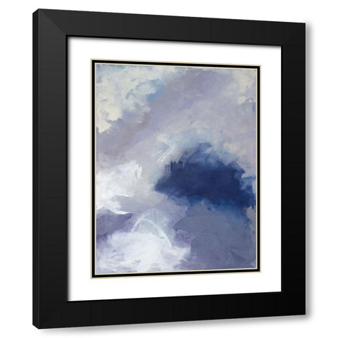 Sugar Plum Dust II Black Modern Wood Framed Art Print with Double Matting by Contacessi, Julia
