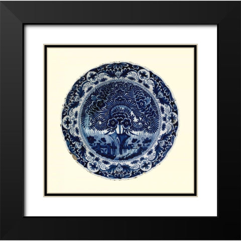 Non-Embellished Earthenware I Black Modern Wood Framed Art Print with Double Matting by Vision Studio