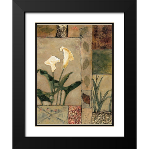 Natures Bounty I Black Modern Wood Framed Art Print with Double Matting by Bagnato, Judi
