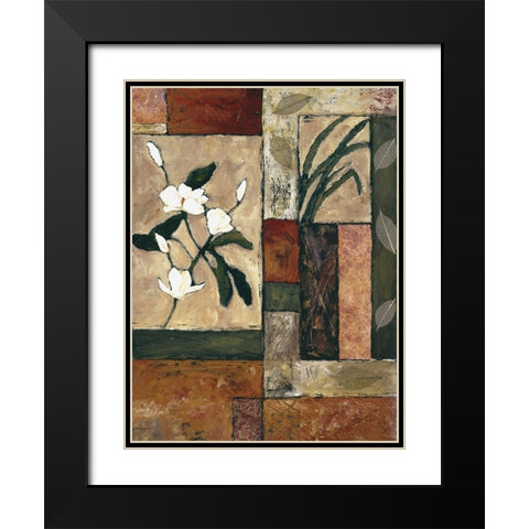 Natures Bounty IV Black Modern Wood Framed Art Print with Double Matting by Bagnato, Judi