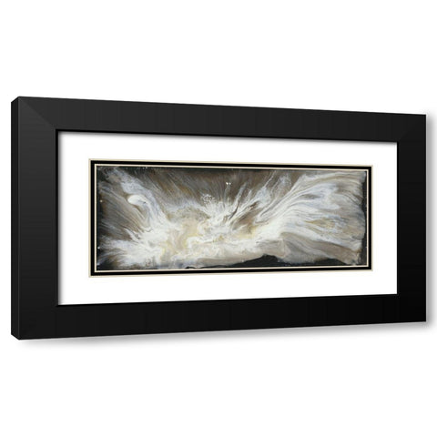 Transmutation VI Black Modern Wood Framed Art Print with Double Matting by Bramma, Lila