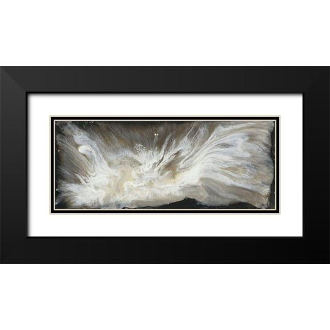 Transmutation VI Black Modern Wood Framed Art Print with Double Matting by Bramma, Lila
