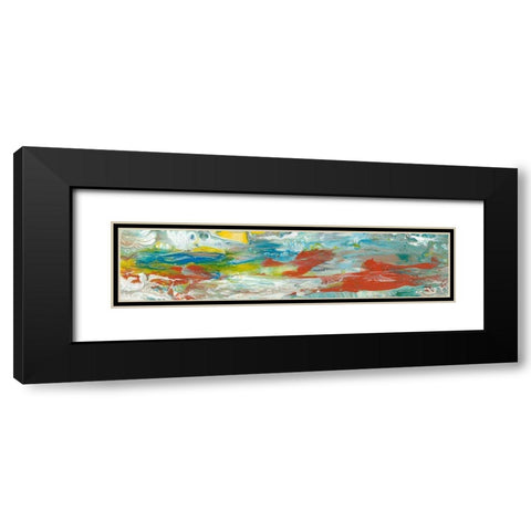 Color of Life I Black Modern Wood Framed Art Print with Double Matting by Bramma, Lila