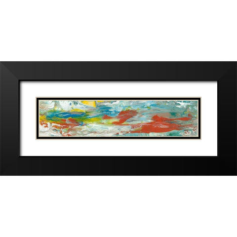 Color of Life I Black Modern Wood Framed Art Print with Double Matting by Bramma, Lila