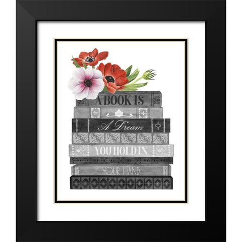 Book Dream I Black Modern Wood Framed Art Print with Double Matting by Popp, Grace