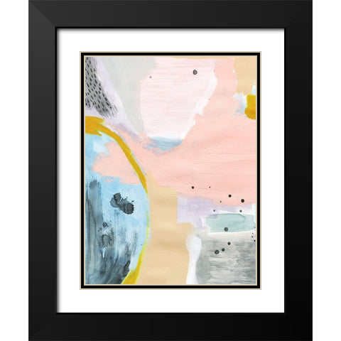 Blurred Daybreak III Black Modern Wood Framed Art Print with Double Matting by Popp, Grace