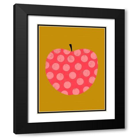 Fruit Party I Black Modern Wood Framed Art Print with Double Matting by Zarris, Chariklia