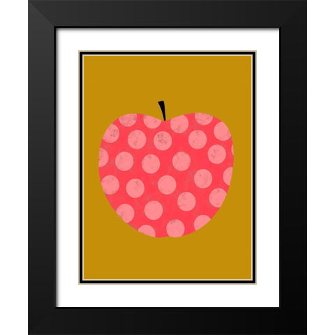 Fruit Party I Black Modern Wood Framed Art Print with Double Matting by Zarris, Chariklia