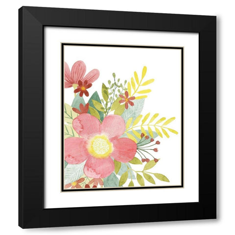 Colossal Florals I Black Modern Wood Framed Art Print with Double Matting by Popp, Grace