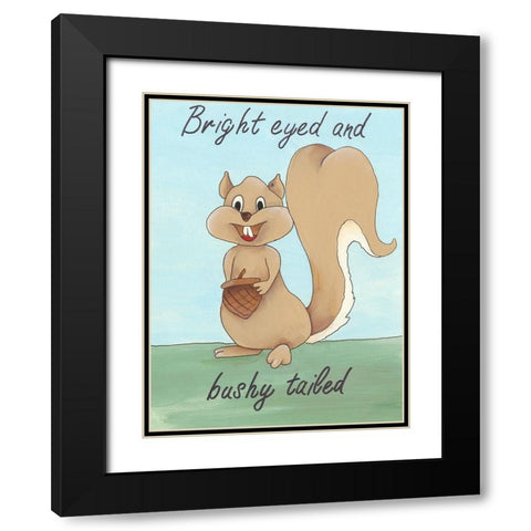 Animal Expressions III Black Modern Wood Framed Art Print with Double Matting by Moore, Regina