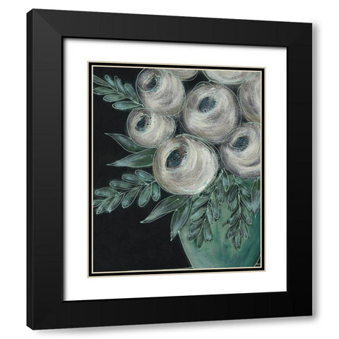Greenhouse Bouquet I Black Modern Wood Framed Art Print with Double Matting by Moore, Regina