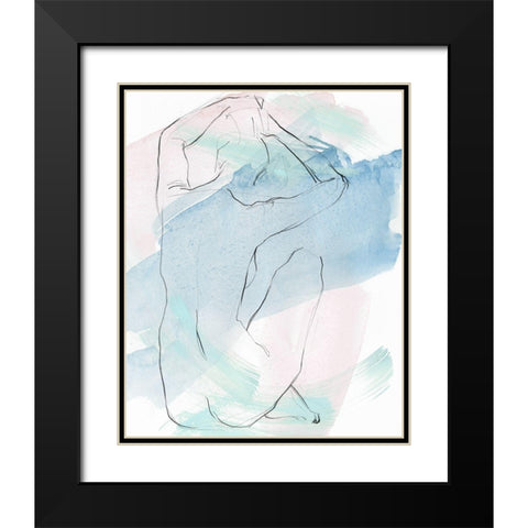 Muse III Black Modern Wood Framed Art Print with Double Matting by Parker, Jennifer Paxton