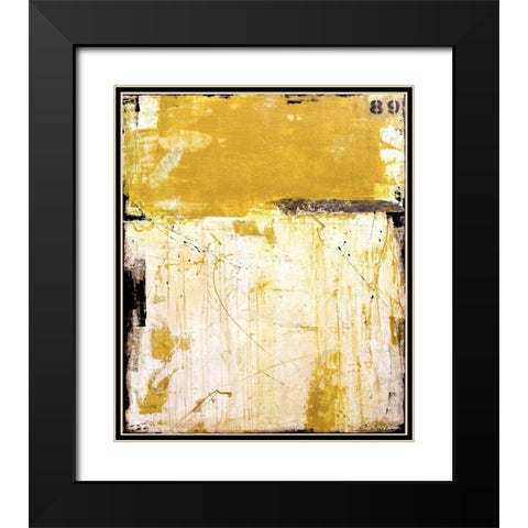 89 South Black Modern Wood Framed Art Print with Double Matting by Ashley, Erin
