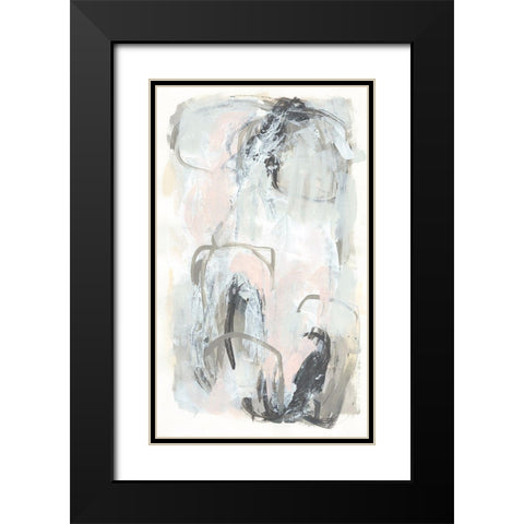 Fog Study II Black Modern Wood Framed Art Print with Double Matting by Vess, June Erica