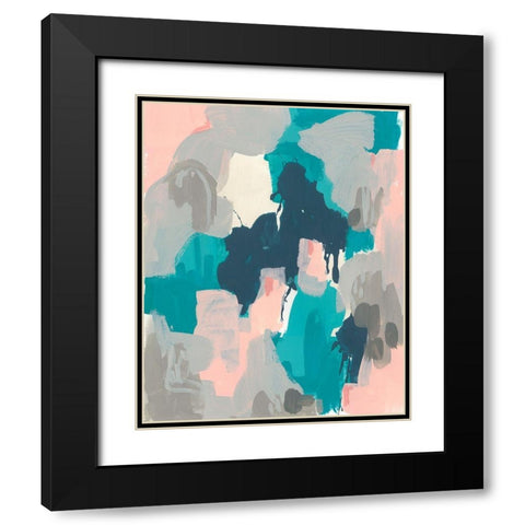 Sky Song I Black Modern Wood Framed Art Print with Double Matting by Vess, June Erica