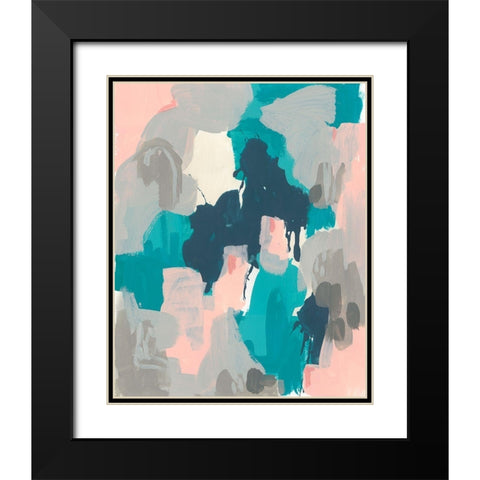Sky Song I Black Modern Wood Framed Art Print with Double Matting by Vess, June Erica