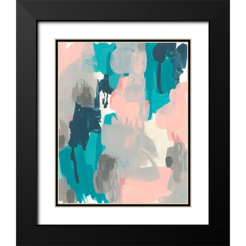 Sky Song II Black Modern Wood Framed Art Print with Double Matting by Vess, June Erica