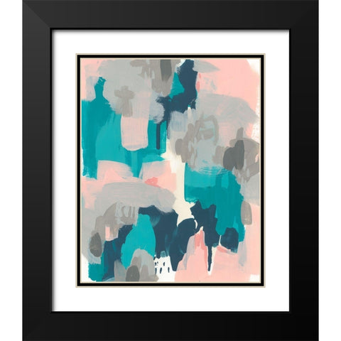 Sky Song IV Black Modern Wood Framed Art Print with Double Matting by Vess, June Erica