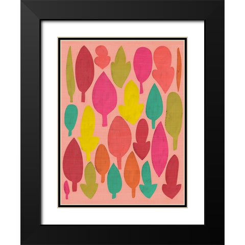 Sweet Summer II Black Modern Wood Framed Art Print with Double Matting by Zarris, Chariklia