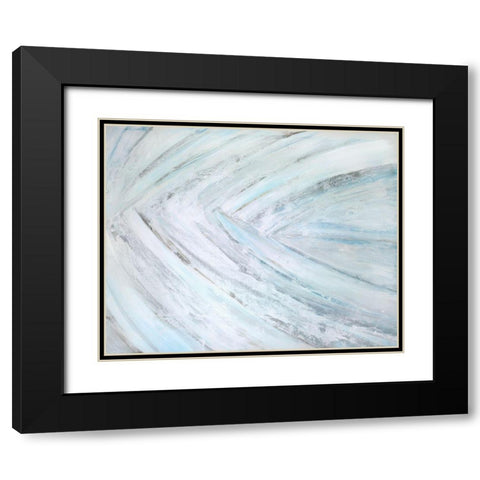 Soft Fronds IV Black Modern Wood Framed Art Print with Double Matting by Wilkins, Suzanne