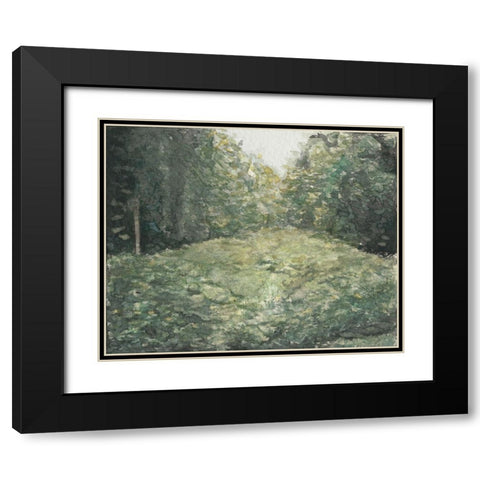 Virginia Forest I Black Modern Wood Framed Art Print with Double Matting by Chabot, Natasha