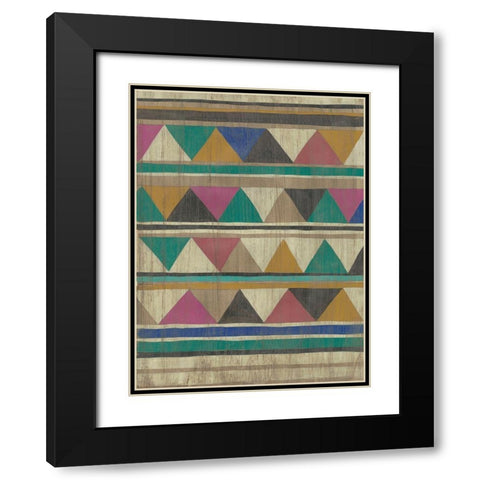 Homecoming I Black Modern Wood Framed Art Print with Double Matting by Zarris, Chariklia