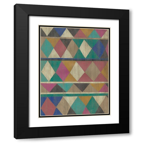 Homecoming III Black Modern Wood Framed Art Print with Double Matting by Zarris, Chariklia