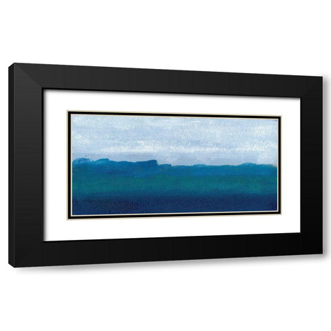 Cherokee I Black Modern Wood Framed Art Print with Double Matting by Ludwig, Alicia