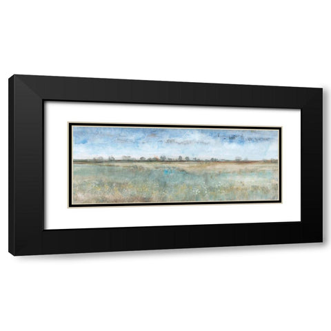 Open Field I Black Modern Wood Framed Art Print with Double Matting by OToole, Tim