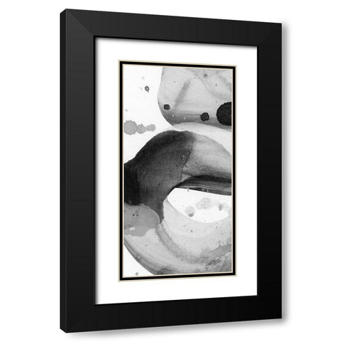 Entranced I Black Modern Wood Framed Art Print with Double Matting by Chandler, Sharon