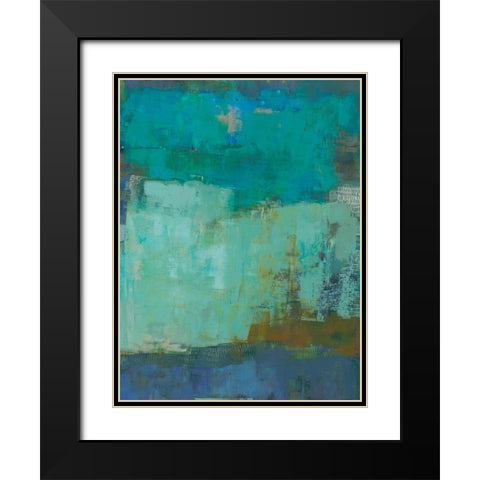 Maidan Black Modern Wood Framed Art Print with Double Matting by Jachimiec, Sue