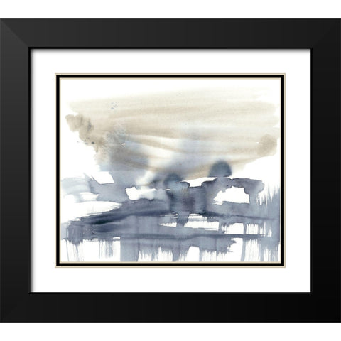 Paynes Bloom II Black Modern Wood Framed Art Print with Double Matting by Goldberger, Jennifer