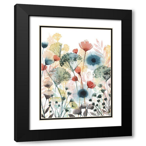 Sunny Sundries I Black Modern Wood Framed Art Print with Double Matting by Popp, Grace