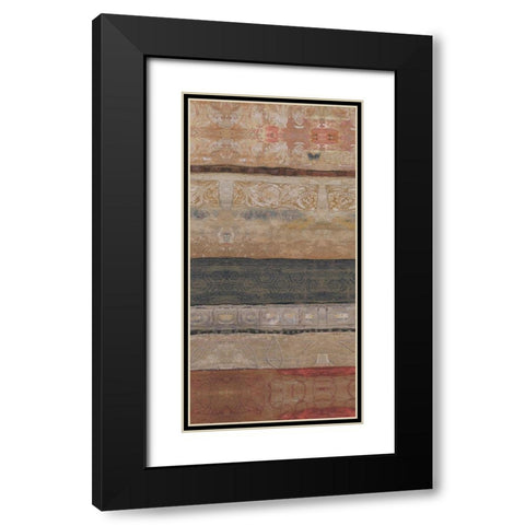 Earthy Reflections II Black Modern Wood Framed Art Print with Double Matting by Bagnato, Judi