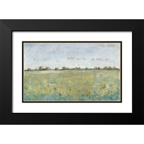 Grazing Land IV Black Modern Wood Framed Art Print with Double Matting by OToole, Tim