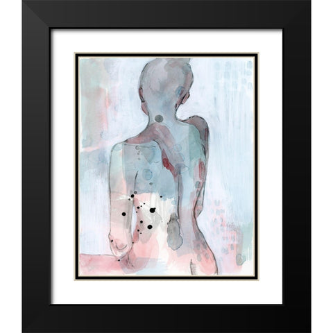 Modern Madonna I Black Modern Wood Framed Art Print with Double Matting by Popp, Grace