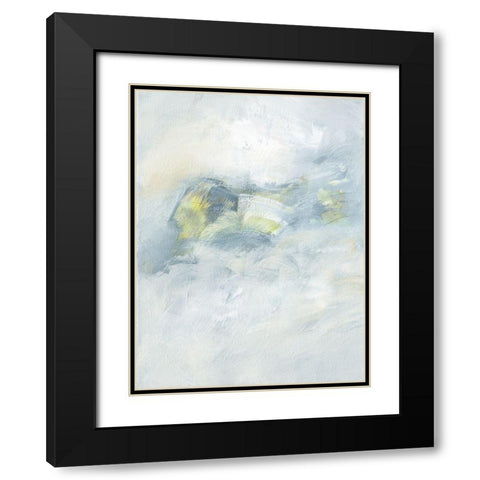 The Calm II Black Modern Wood Framed Art Print with Double Matting by Fuchs, Jodi